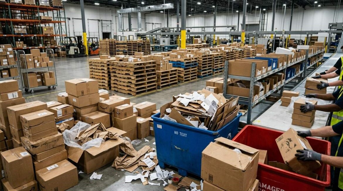 Retourenmanagement im Fulfillment: Verpackungsmüll und Lagerausschuss richtig entsorgen